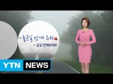 [날씨] 오전까지 미세먼지 '주의'...출근길 안개 / YTN (Yes! Top News)