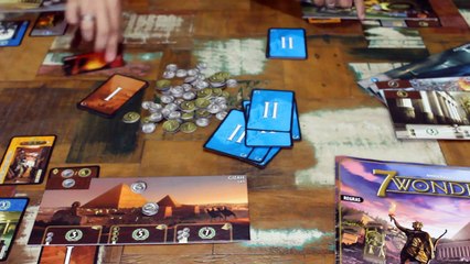 Covil dos Jogos - Gameplay 7 Wonders
