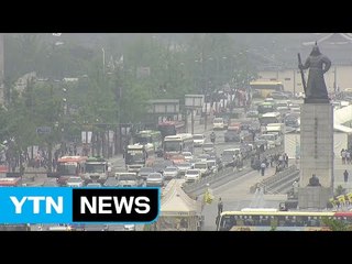 한 달 이른 미세먼지 공습...메마른 중국 영향 / YTN (Yes! Top News)