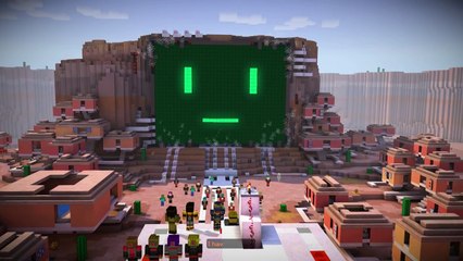 WHITE PUMPKIN TO ESCAPE PAMA ?! - Minecraft Story Mode EP7 P2