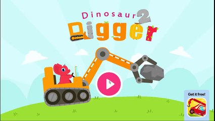 Car Games 2017 | Dinosaur Digger Kids Games