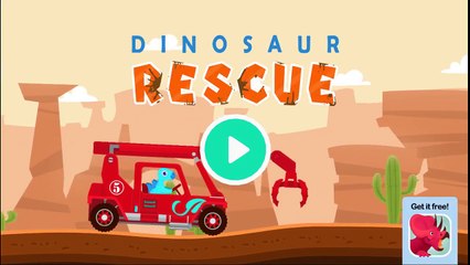 Car Games 2017 | Truck Dinosaur Rescure Kids Games