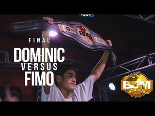 Dominic Vs Fimo | Final | BDM Gold México 2016