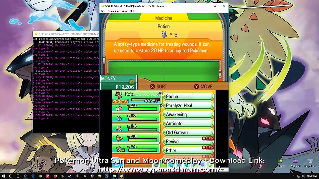 Pokémon Ultra-Soleil et Ultra-Lune téléchargement direct plein jeu CIA 3DS