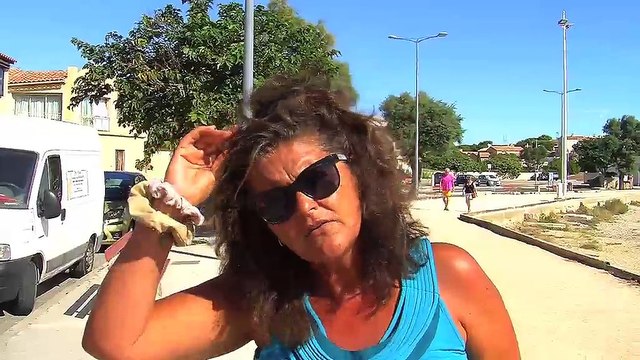 Cécile Bernardon, présidente de l'association Les perles de la Côte bleue