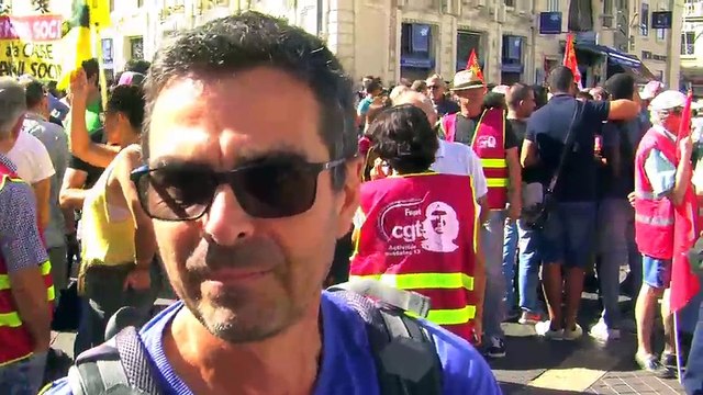 L'interview d'Emmanuel Bianchi, secrétaire de l'Union Locale CGT de Martigues.