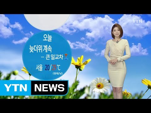 [날씨] 늦더위 속 오후 곳곳 소나기...동해안 비 / YTN (Yes! Top News)