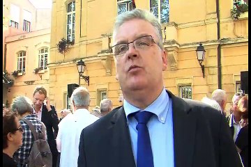 Hommage des élus à Michel Vaxès