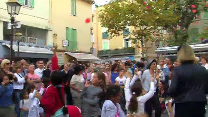 Une inauguration "artistique", passage de relais symbolique entre les deux maisons