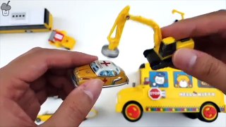 Learning Purple Pink Orange Yellow Green Blue Red for kids with street vehicles tomica トミカ VooV ブーブ