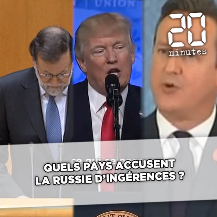 Quels pays accusent la Russie d'ingérences ?