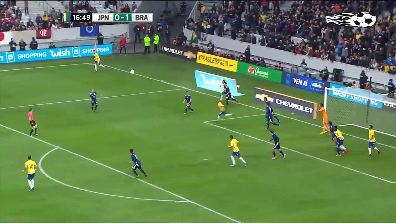 Magnifique but de marcelo contre la japon