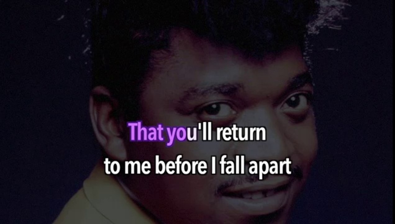 Percy Sledge - My special prayer KARAOKE / INSTRUMENTAL