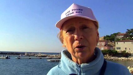 Marie-France est la marraine de l'association "Une pause pour soi".