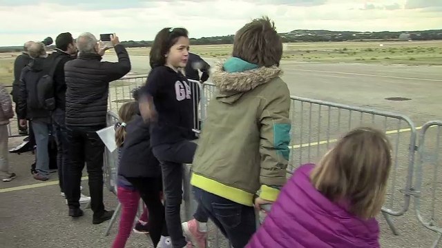 La démonstration de la Patrouille de France