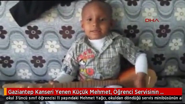 Gaziantep Kanseri Yenen Küçük Mehmet, Öğrenci Servisinin Altında Kalıp, Öldü