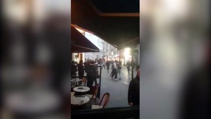 Nouveaux incidents dans le centre de Bruxelles : la police attaquée