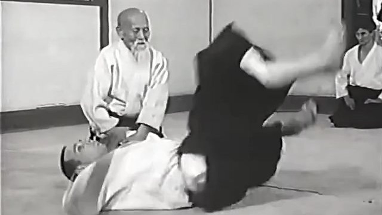 植芝盛平 78歳 Ueshiba Morihei 78 years old[Master of Aiki]