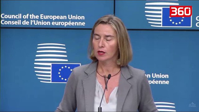 Federica Mogherini reagon për Saimir Tahirin (360video)