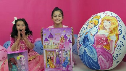 FROZEN Elsa Anna Disney Princess +Peppa Pig + MLP Giant Toy Surprise Egg COMPILATION + HUGE GIVEAWAY