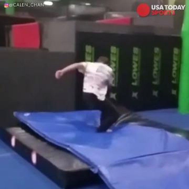 Parkour training