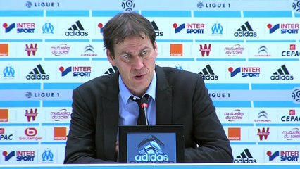 Conférence de presse de Rudi Garcia après la victoire (1-0) de l'OM face à Caen