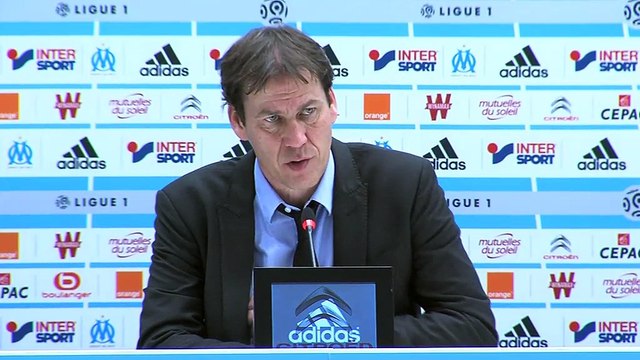 Conférence de presse de Rudi Garcia après la victoire (1-0) de l'OM face à Caen