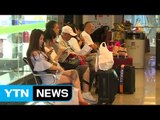 타이완, 태풍 '말라카스' 영향으로 항공운항 차질 / YTN (Yes! Top News)