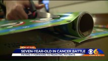 7-Year-Old Battling Brain Cancer Gives Back to Pediatric Patients