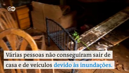 Ao menos dez mortos em enchentes na Grécia