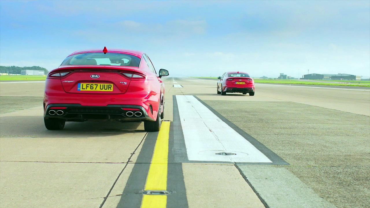 Kia Stinger Runway Launch