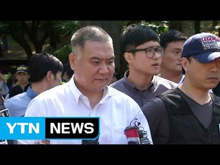 제주 성당 살인 피의자 현장검증...얼굴 공개 / YTN (Yes! Top News)