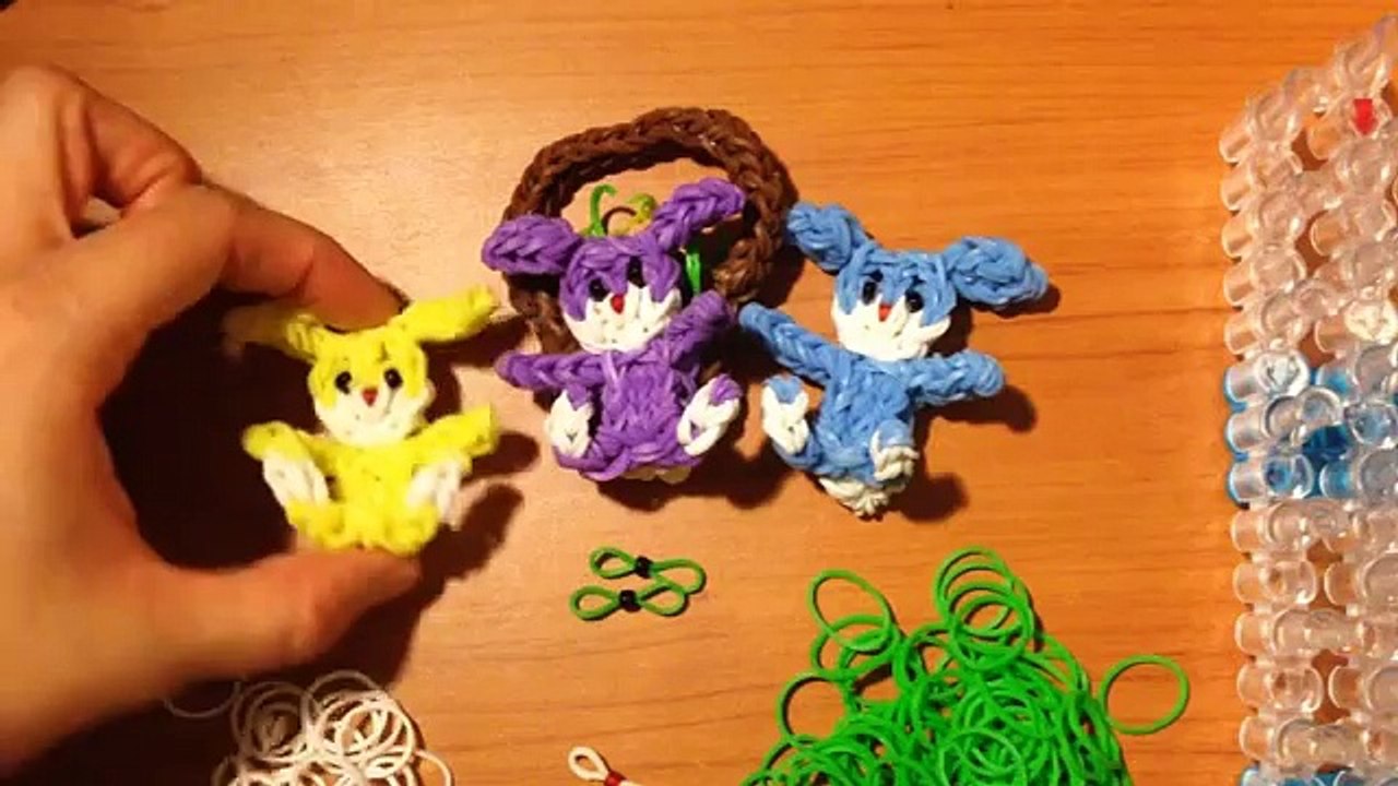 Rainbow loom Easter Bunny - Original Design