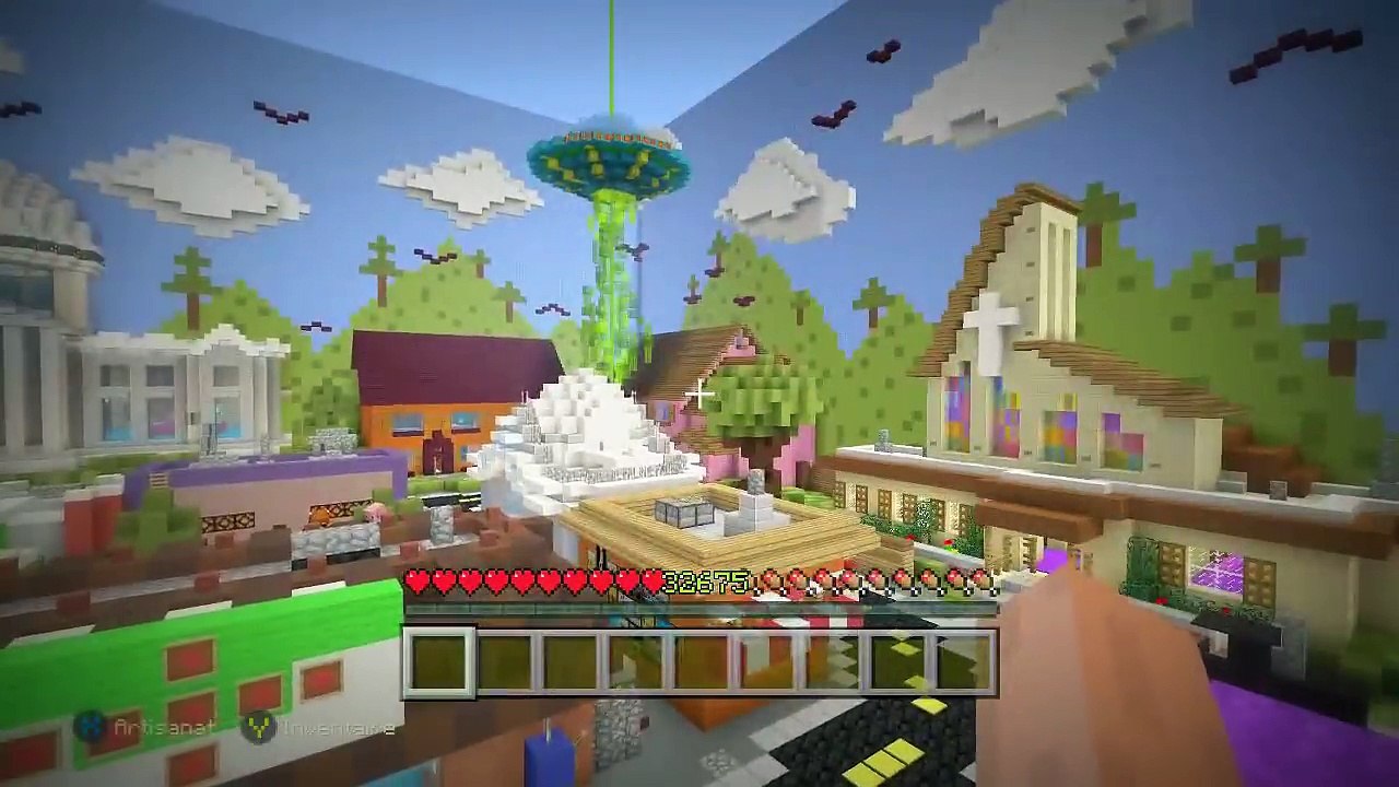 CACHE CACHE SUR MINECRAFT ! MAP SIMPSONS ! EPISODE 28 !