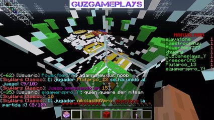 [Minecraft Skywars #3] [Lag Y Mas Lag] + [Saludos]