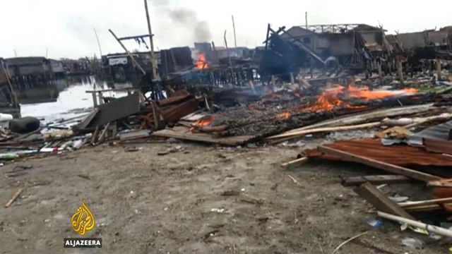 Lagos: Evicted slum-dwellers demand right to return