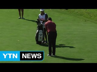 김시우, 플레이오프 최종전 첫날 선두와 한 타 차로 선전 / YTN (Yes! Top News)
