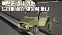 [자막뉴스] 북한군 병사 귀순, 드디어 풀린 의문점 하나 / YTN