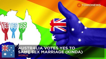 Australia says yes to marriage equality. Kinda.