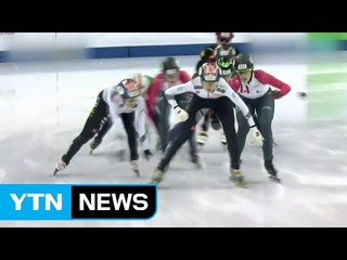 쇼트트랙 여자 계주 금메달...남자 은메달 / YTN