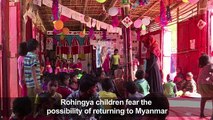 Traumatised Rohingya children fear return to Myanmar
