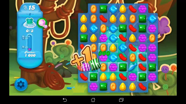 Candy Crush Soda Saga by King.com Level 6 finished no buster Gameplay #6