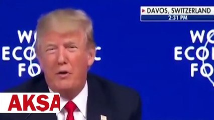 Trump, Davos�ta böyle yuhalandı