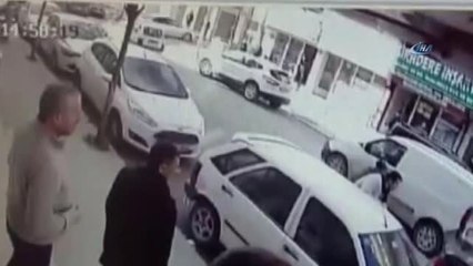 500 Bin Liralık Kapkaç Kamerada