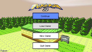 Pokémon 3D - First Person Gold and Silver Remake! [Version 0.15]