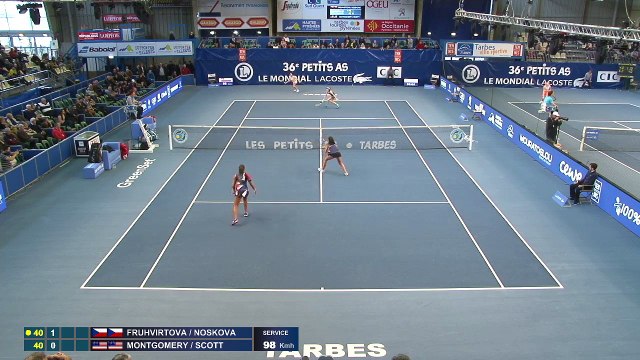 Double Girls Final - MONTGOMERY/SCOTT vs FRUHVIRTOVA/NOSKOVA - Les Petits As 2018