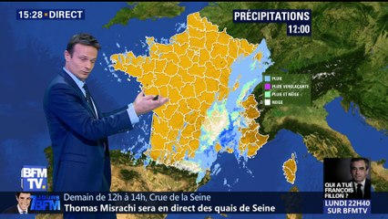 La météo pour ce samedi 27 janvier 2018