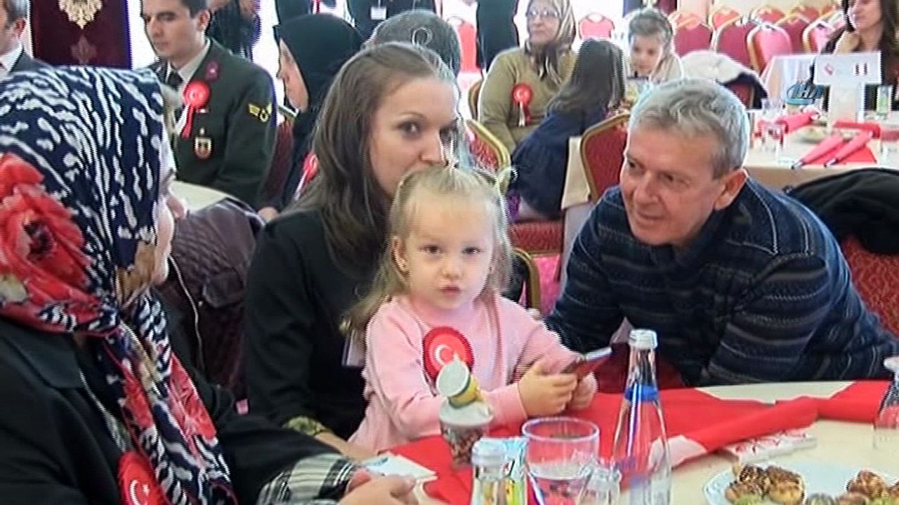 Devlet övünç madalya töreninde duygu dolu anlar yaşandı
