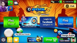 8 Ball Pool- INSANE SHOT ATTEMPT WITH BEGINNER CUE !? Berlin Platz 50M w/Beginner Cue Challenge