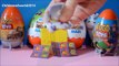 Eggo Kinder Joy Surprise Eggs Unboxing apertura Sorpresa Uova